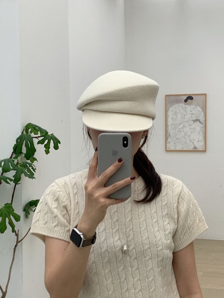 N3東大門㊣代購女士新款推薦職業熱賣休閑人氣帽子羊毛貝雷N3帽子