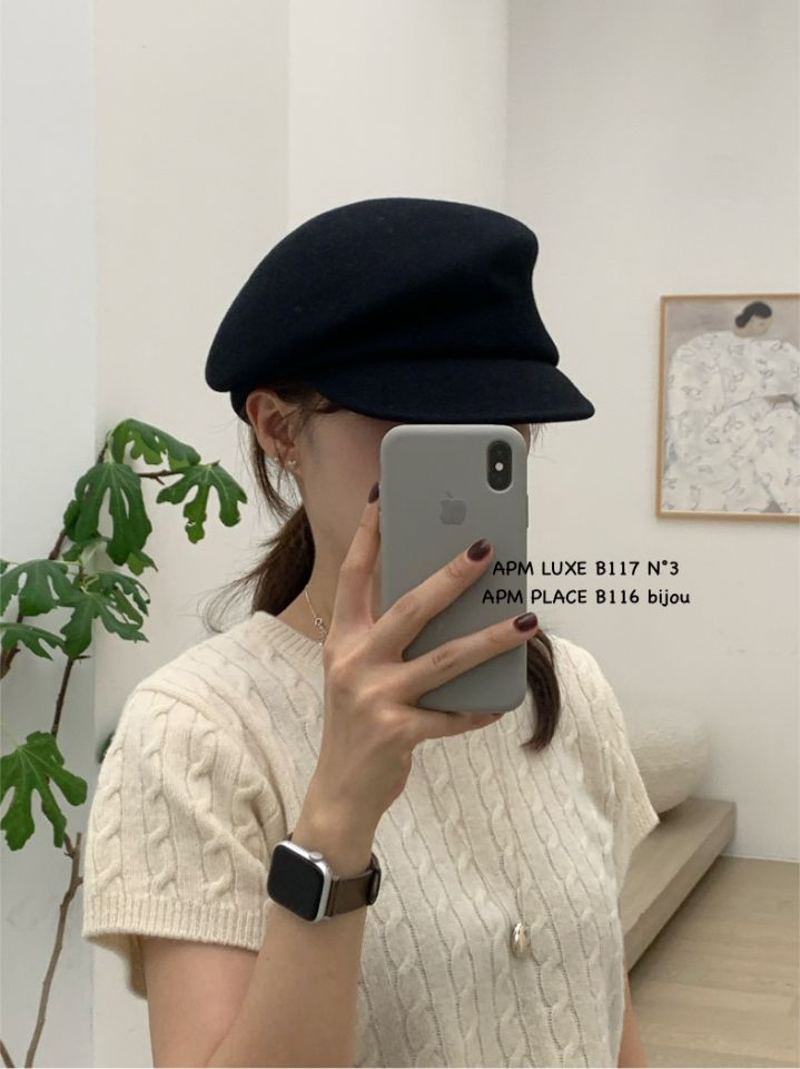 N3東大門㊣代購女士新款推薦職業熱賣休閑人氣帽子羊毛貝雷N3帽子