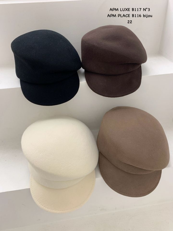 N3東大門㊣代購女士新款推薦職業熱賣休閑人氣帽子羊毛貝雷N3帽子