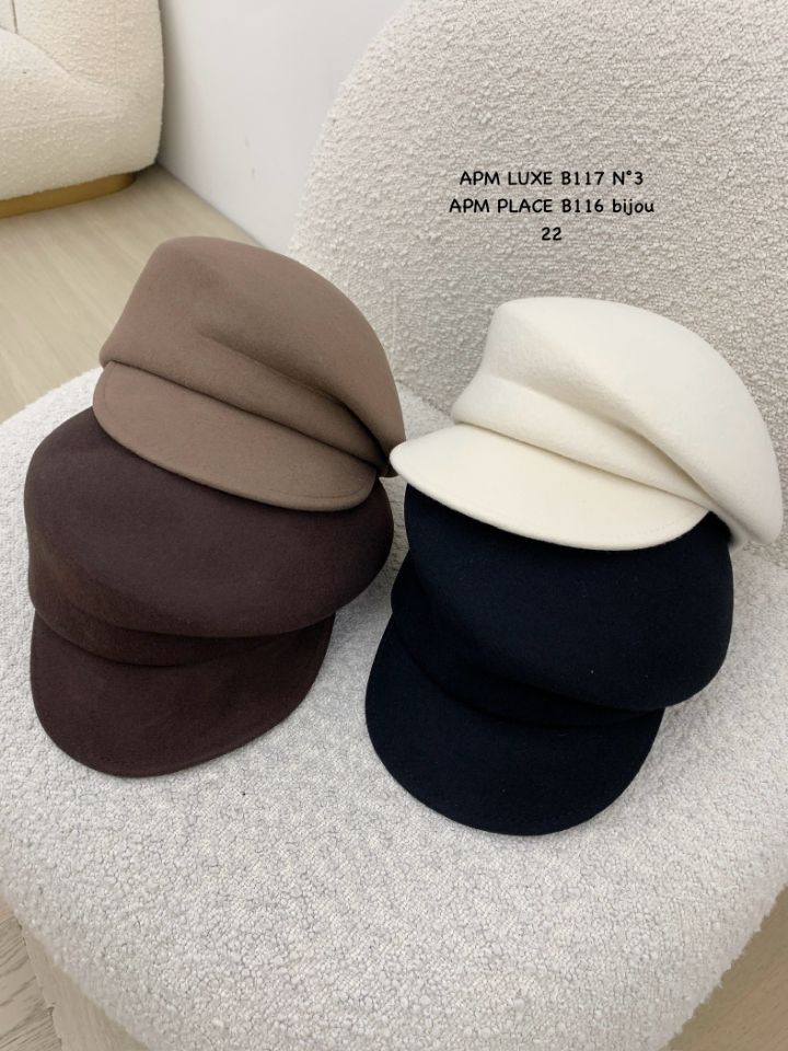 N3東大門㊣代購女士新款推薦職業熱賣休閑人氣帽子羊毛貝雷N3帽子