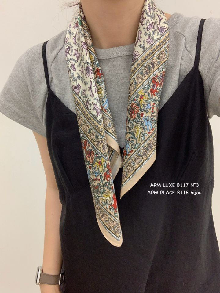 N3東大門㊣實拍女士新款熱賣推薦25秋冬人氣休閑圍巾披肩絲綢N3圍巾/披肩