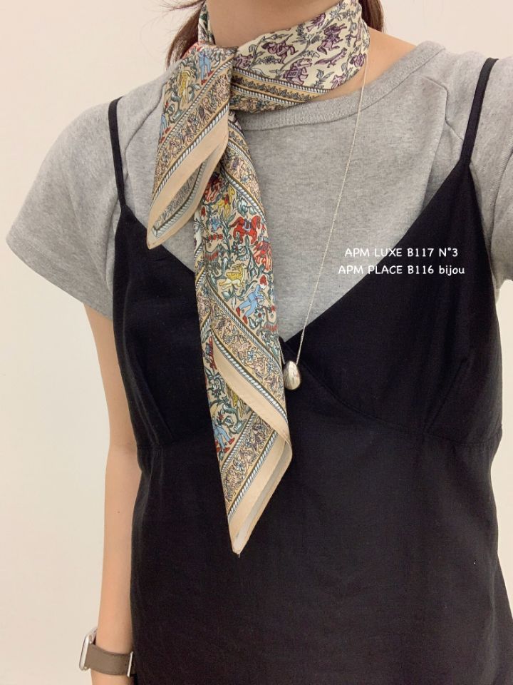 N3東大門㊣實拍女士新款熱賣推薦25秋冬人氣休閑圍巾披肩絲綢N3圍巾/披肩