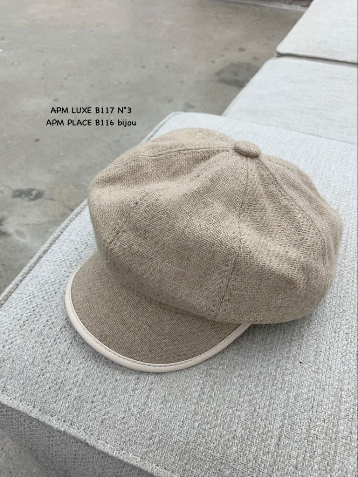 N3韓國代購㊣女士新款熱賣推薦時尚休閑25秋冬帽子羊毛貝雷N3帽子圖色3