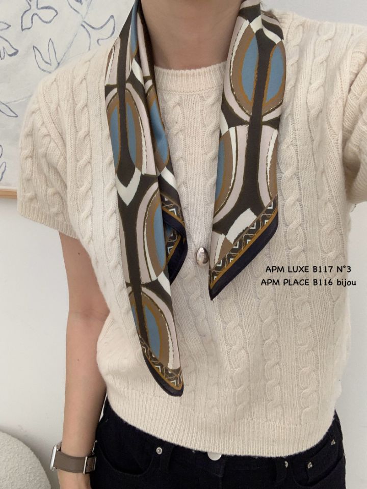 N3韓國直郵㊣女裝新品人氣推薦25秋冬熱賣時尚圍巾披肩絲綢N3圍巾/披肩