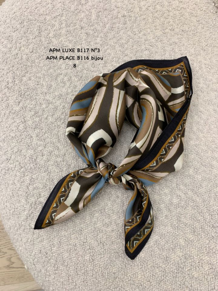 N3韓國直郵㊣女裝新品人氣推薦25秋冬熱賣時尚圍巾披肩絲綢N3圍巾/披肩