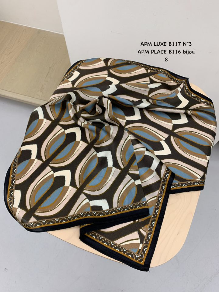 N3韓國直郵㊣女裝新品人氣推薦25秋冬熱賣時尚圍巾披肩絲綢N3圍巾/披肩