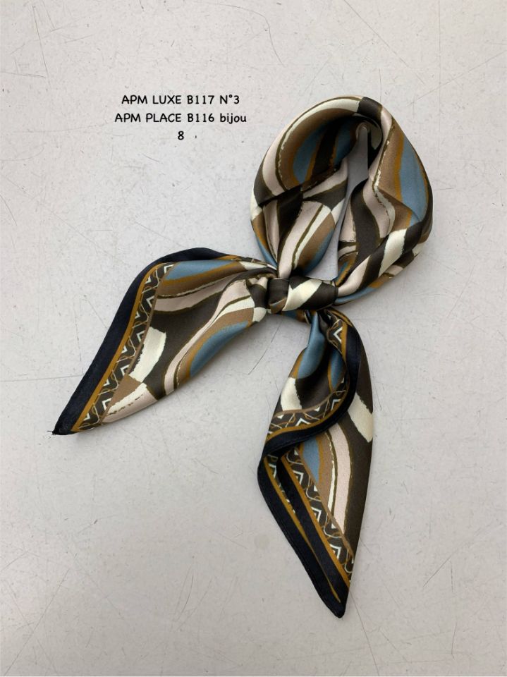 N3韓國直郵㊣女裝新品人氣推薦25秋冬熱賣時尚圍巾披肩絲綢N3圍巾/披肩圖色1