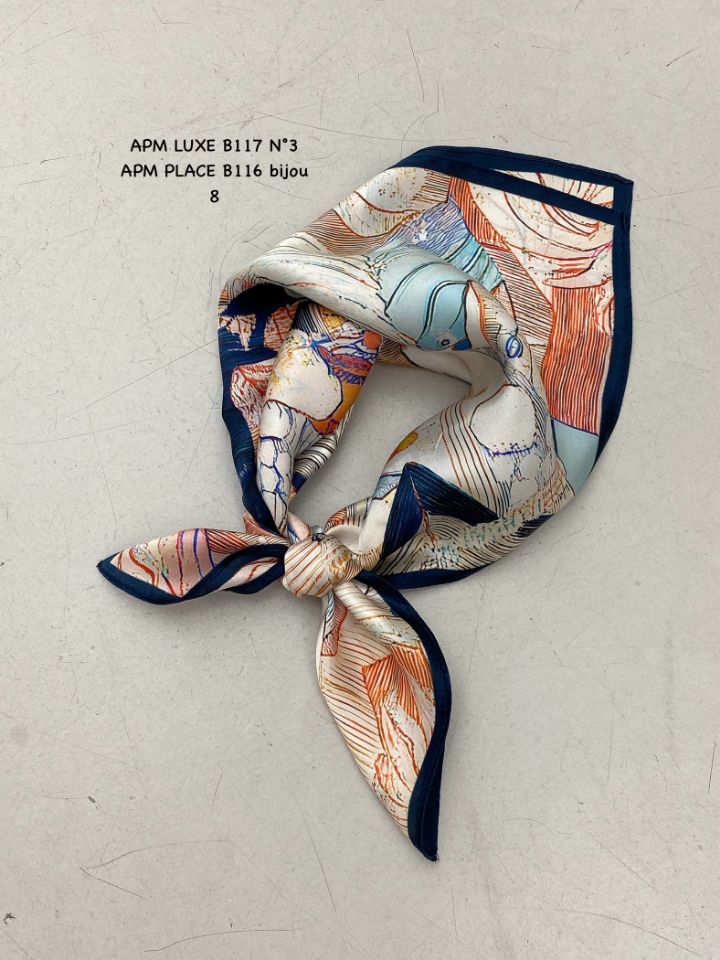 N3韓國直郵㊣女士新款職業推薦熱賣休閑人氣時尚圍巾披肩絲綢N3圍巾/披肩