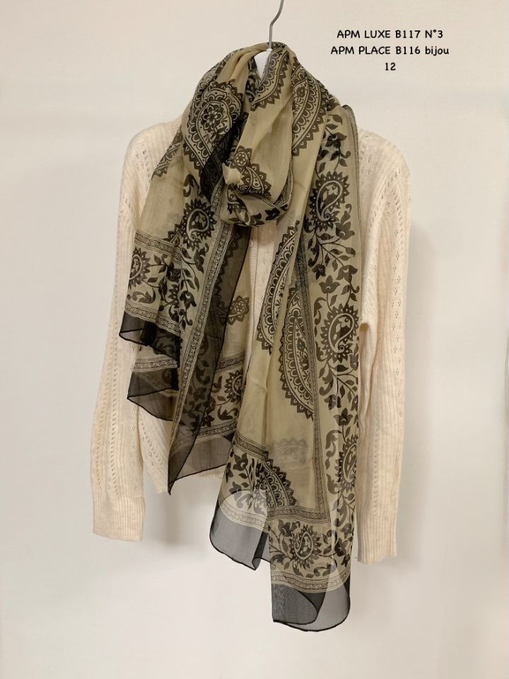 N3東大門㊣實拍女士新品推薦人氣時尚熱賣休閑圍巾披肩雪紡N3圍巾/披肩圖色1