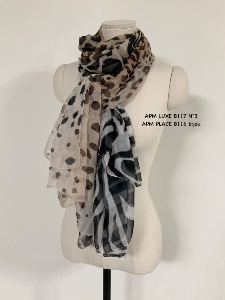 N3東大門㊣代購女裝新款推薦時尚休閑熱賣職業圍巾披肩雪紡N3圍巾/披肩