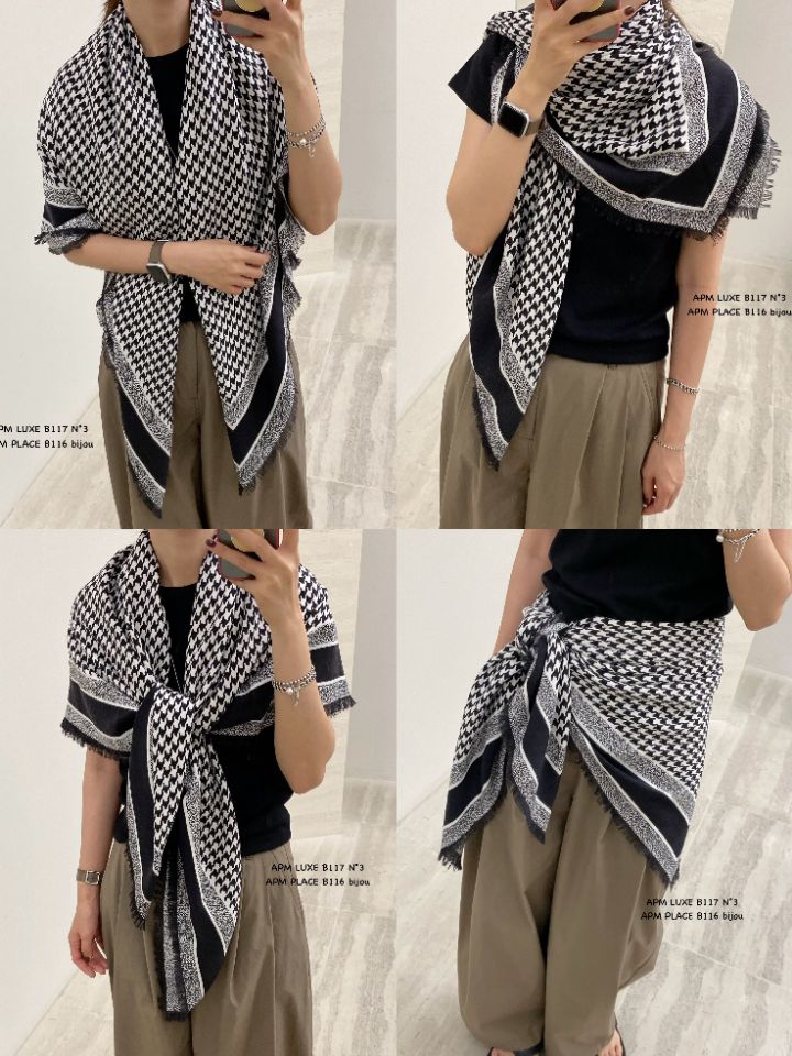N3東大門㊣直郵女裝新款時尚職業推薦25秋冬人氣熱賣圍巾披肩N3圍巾/披肩