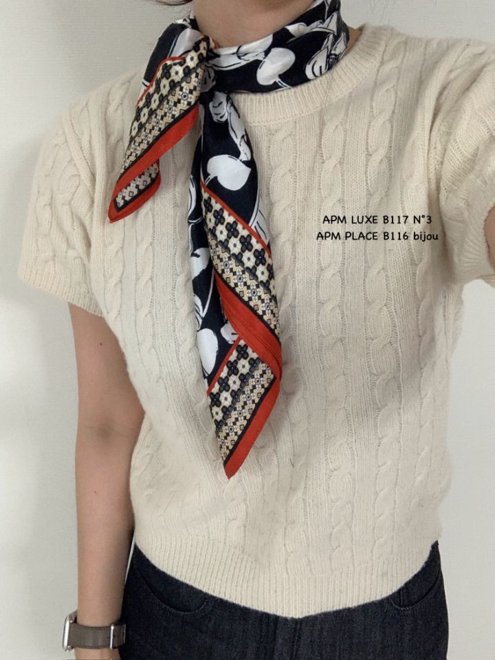 N3東大門㊣實拍女士新品推薦熱賣人氣休閑圍巾披肩花朵絲綢N3圍巾/披肩