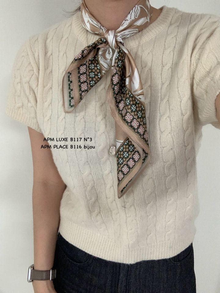 N3東大門㊣實拍女士新品推薦熱賣人氣休閑圍巾披肩花朵絲綢N3圍巾/披肩