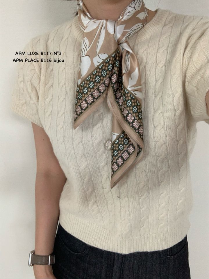 N3東大門㊣實拍女士新品推薦熱賣人氣休閑圍巾披肩花朵絲綢N3圍巾/披肩