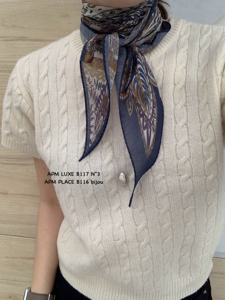 N3東大門㊣代購女裝新款推薦人氣時尚25秋冬圍巾披肩羊毛絲綢N3圍巾/披肩