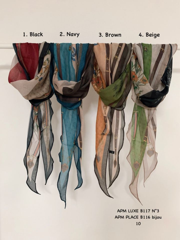 N3韓國直郵㊣女士新款職業熱賣時尚人氣休閑25秋冬圍巾披肩N3圍巾/披肩