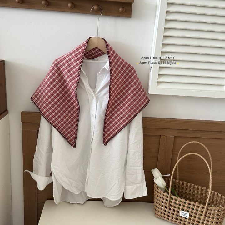 N3東大門㊣代購女士新款時尚休閑職業25秋冬人氣熱賣圍巾披肩N3圍巾/披肩