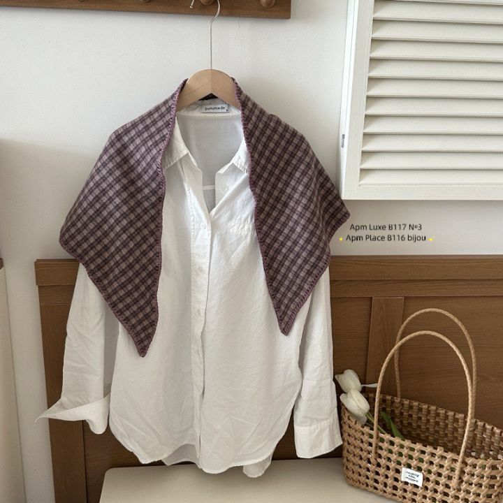 N3東大門㊣代購女士新款時尚休閑職業25秋冬人氣熱賣圍巾披肩N3圍巾/披肩