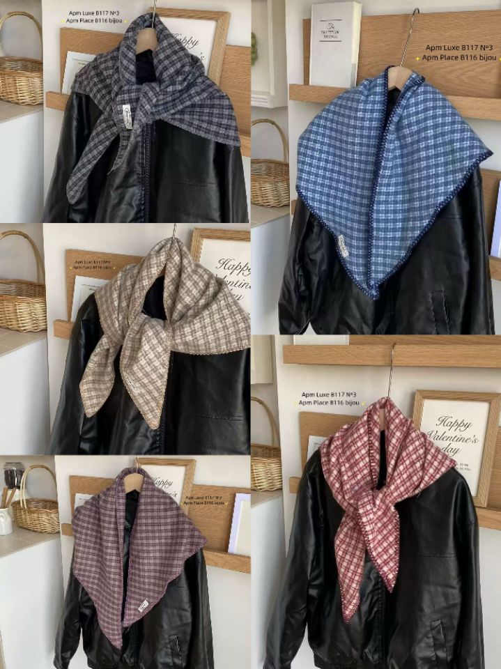 N3東大門㊣代購女士新款時尚休閑職業25秋冬人氣熱賣圍巾披肩N3圍巾/披肩