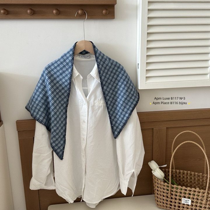 N3東大門㊣代購女士新款時尚休閑職業25秋冬人氣熱賣圍巾披肩N3圍巾/披肩