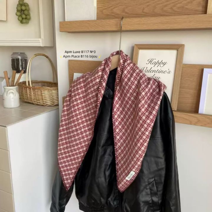 N3東大門㊣代購女士新款時尚休閑職業25秋冬人氣熱賣圍巾披肩N3圍巾/披肩圖色4