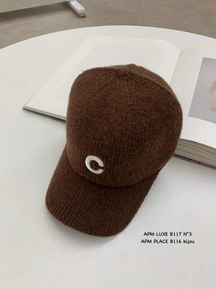 N3東大門㊣實拍女士新品時尚職業休閑25秋冬人氣熱賣帽子刺繡N3帽子圖色4
