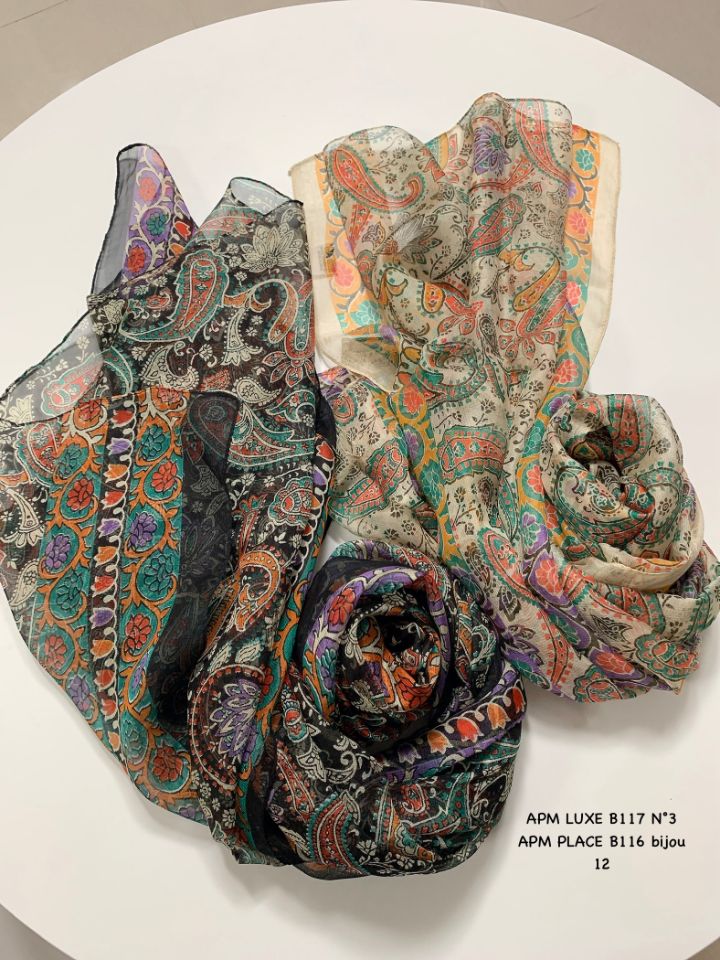 N3韓國直郵㊣女裝新款熱賣休閑時尚職業人氣25秋冬圍巾披肩雪紡N3圍巾/披肩