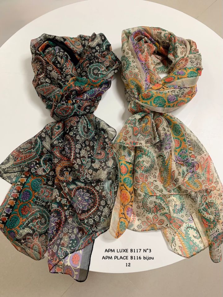 N3韓國直郵㊣女裝新款熱賣休閑時尚職業人氣25秋冬圍巾披肩雪紡N3圍巾/披肩