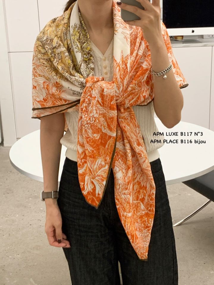 N3韓國代購㊣女士新款熱賣時尚休閑推薦職業25秋冬圍巾披肩N3圍巾/披肩