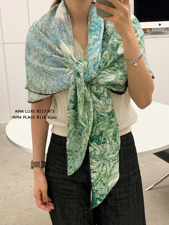 N3韓國代購㊣女士新款熱賣時尚休閑推薦職業25秋冬圍巾披肩N3圍巾/披肩