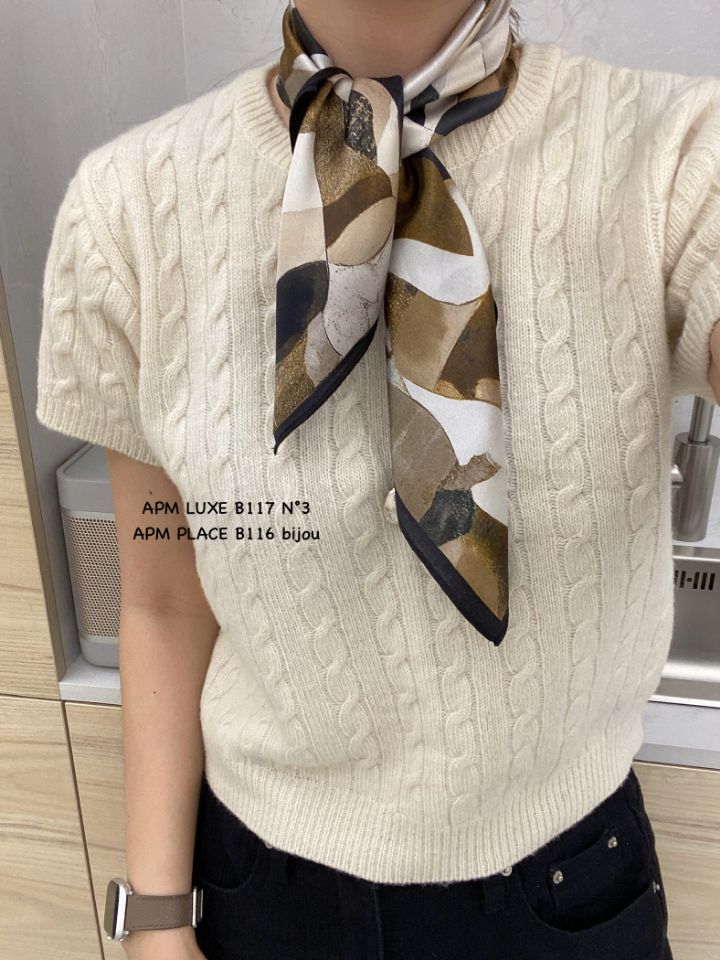 N3東大門㊣代購女士新品人氣熱賣推薦休閑職業圍巾披肩絲綢N3圍巾/披肩