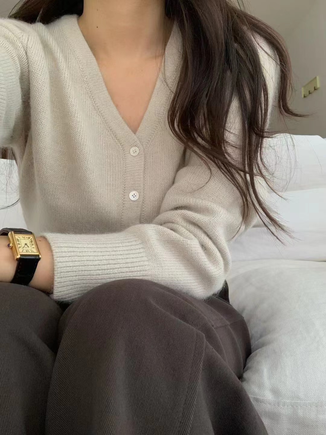 OBOE韓國代購㊣女士新品人氣職業休閑推薦熱賣時尚25秋冬針織衫OBOE針織衫