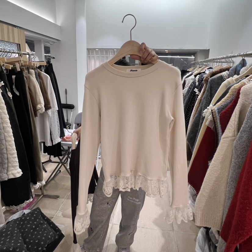 ARANCIA韓國直郵㊣女士新品休閑熱賣時尚人氣25秋冬長袖T恤ARANCIA長袖T恤圖色2