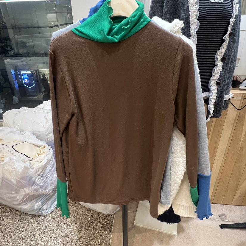 ARANCIA東大門㊣實拍女士新款推薦25秋冬熱賣休閑人氣長袖T恤ARANCIA長袖T恤圖色3