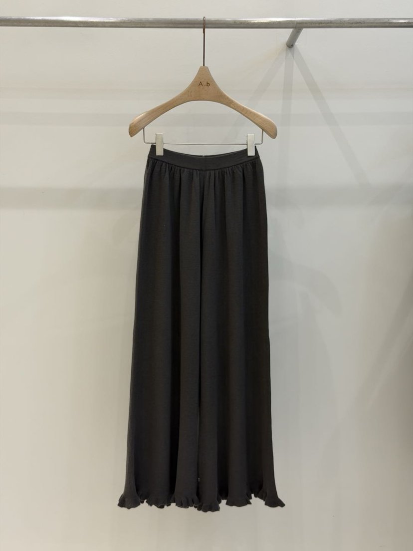 AUTUMN BEIGE-Q韓國直郵㊣女裝新款人氣推薦熱賣休閑褲褶皺A.b/AUTUMN BEIGE休閑褲圖色1