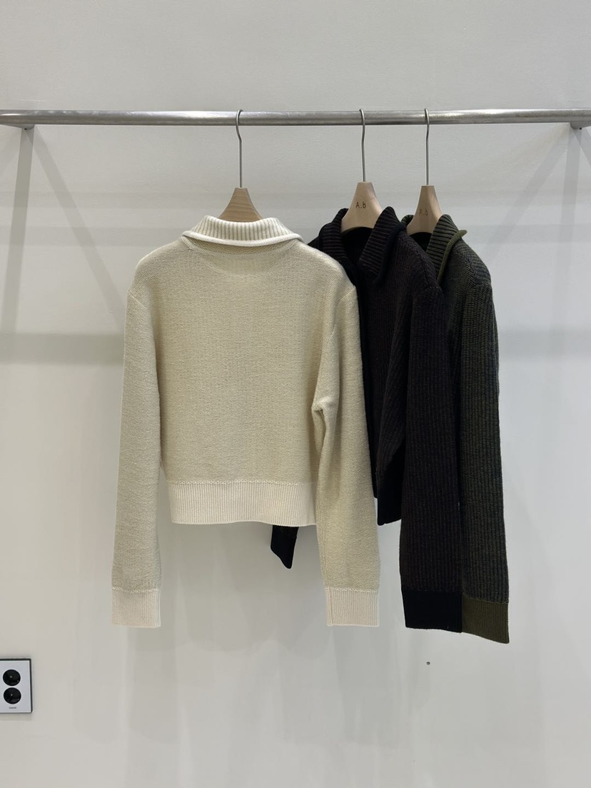 AUTUMN BEIGE-Q韓國直郵㊣女裝新款人氣25秋冬推薦針織衫A.b/AUTUMN BEIGE針織衫