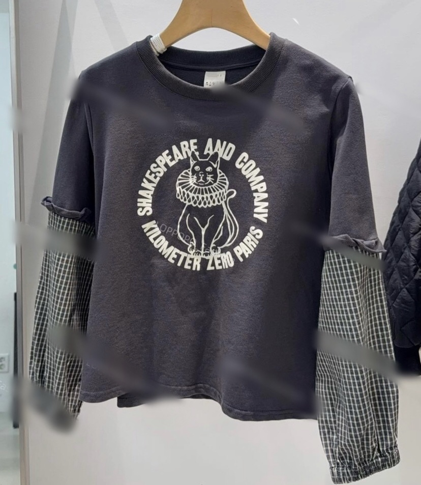 BLOOM東大門㊣代購女士新品25秋冬休閑時尚推薦人氣長袖T恤BLOOM-S長袖T恤圖色1