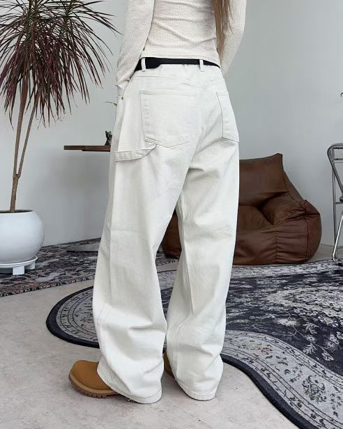 ROFL韓國代購㊣女士新款時尚職業25秋冬人氣牛仔褲不含腰帶ROFL牛仔褲