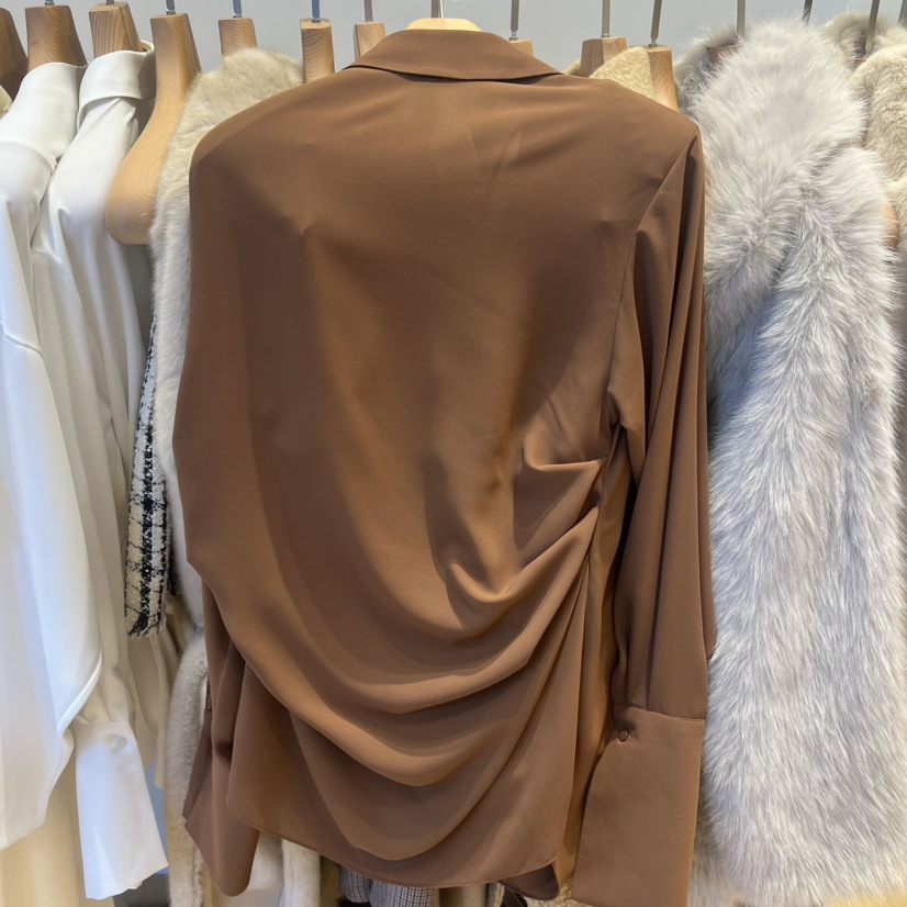 VAN NZILL東大門㊣直郵女裝新品休閑推薦時尚人氣襯衫蕾絲衫VAN NZILL襯衫/蕾絲衫