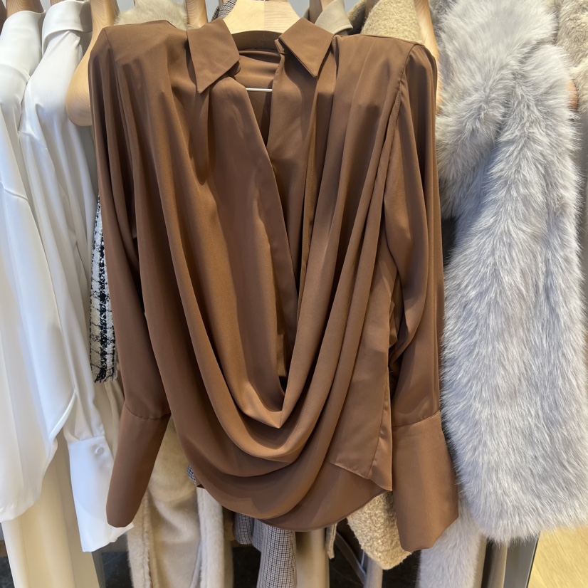 VAN NZILL東大門㊣直郵女裝新品休閑推薦時尚人氣襯衫蕾絲衫VAN NZILL襯衫/蕾絲衫