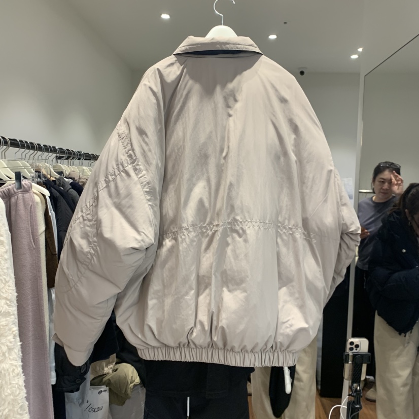 GABRIELLE韓國代購㊣女裝新款推薦人氣職業25秋冬短款羽絨服口袋GABRIELLE短款羽絨服