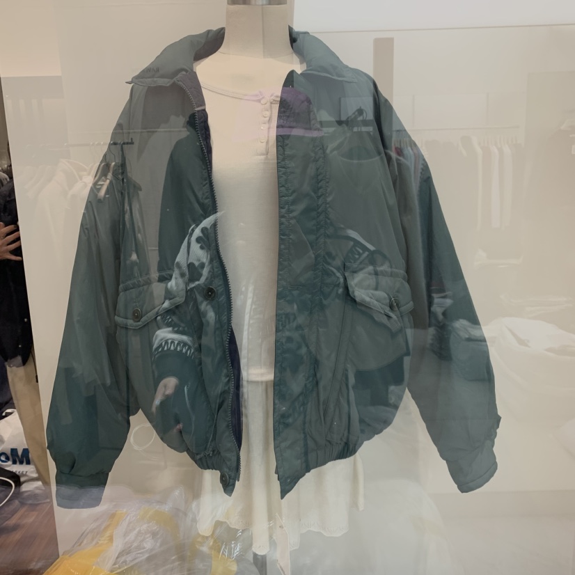 GABRIELLE韓國代購㊣女裝新款推薦人氣職業25秋冬短款羽絨服口袋GABRIELLE短款羽絨服圖色3