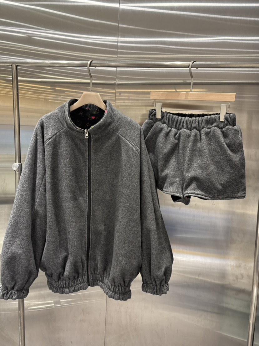 PLATFORM-L韓國代購㊣女士新品人氣時尚25秋冬推薦短褲雙面PLATFORM短褲