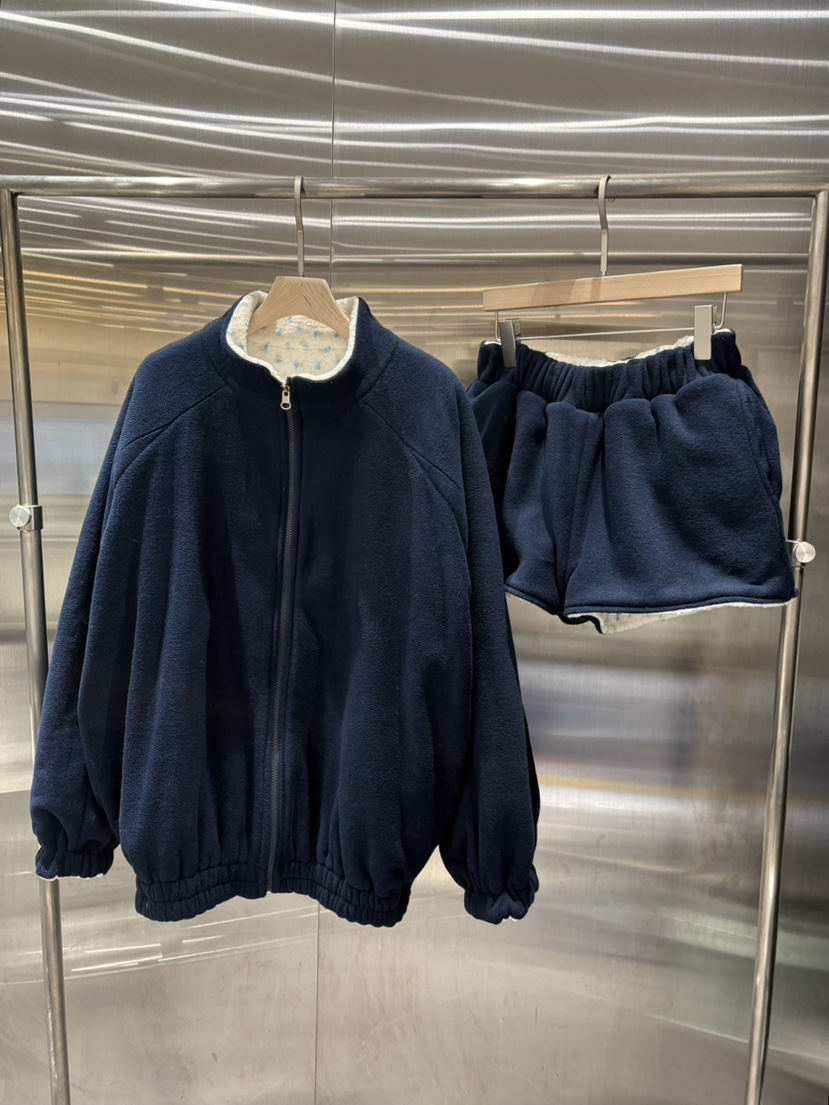 PLATFORM-L韓國代購㊣女士新品人氣時尚25秋冬推薦短褲雙面PLATFORM短褲