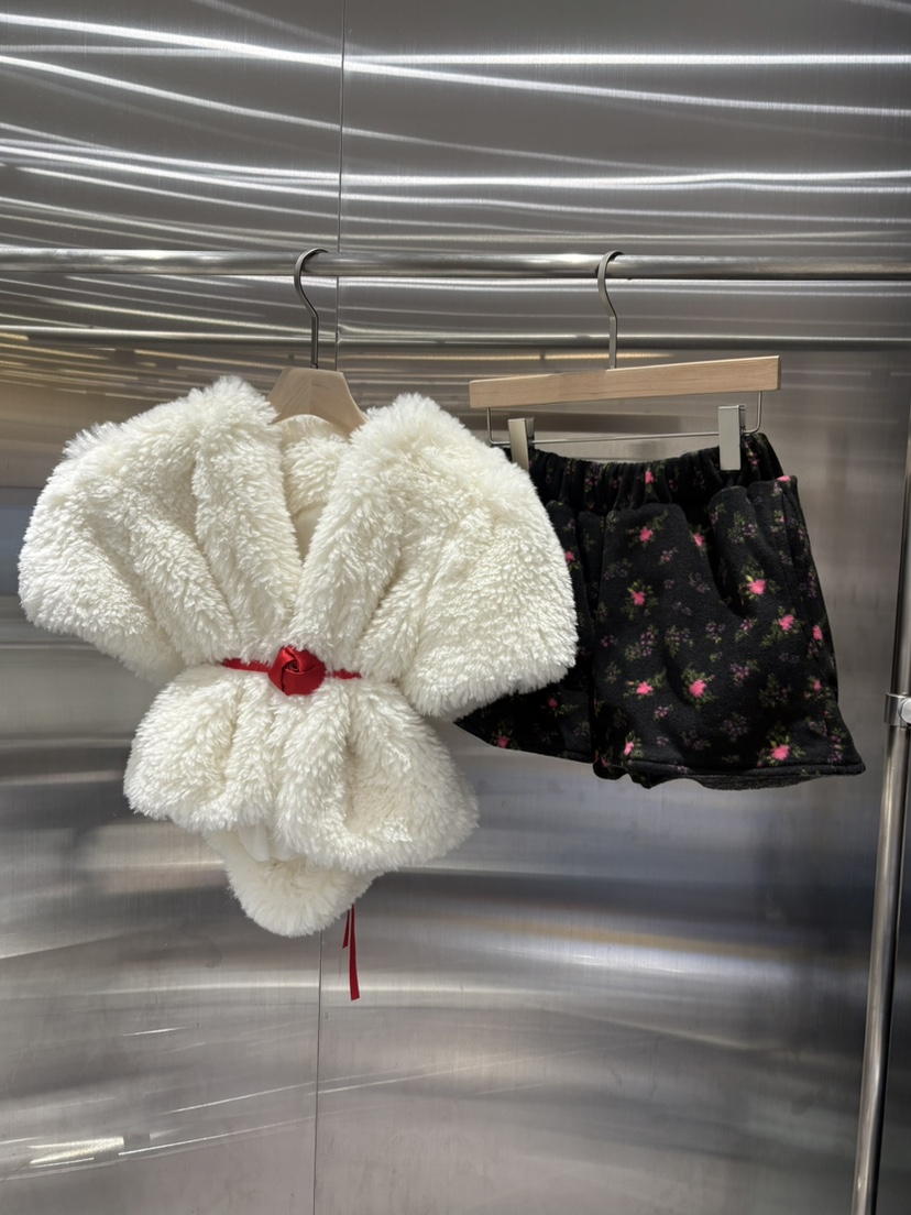 PLATFORM-L韓國代購㊣女士新品人氣時尚25秋冬推薦短褲雙面PLATFORM短褲