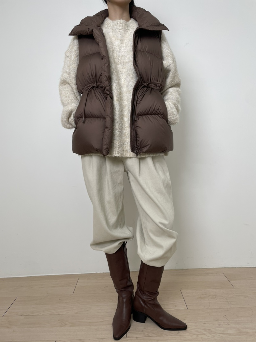 MILLIMETER東大門㊣代購女裝新品人氣25秋冬休閑職業推薦馬甲MILLIMETER/MGML馬甲