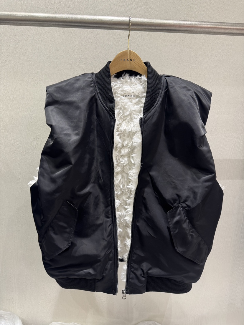 FRANC—L韓國直郵㊣女士新品休閑25秋冬熱賣推薦人氣時尚馬甲FRANC馬甲圖色2