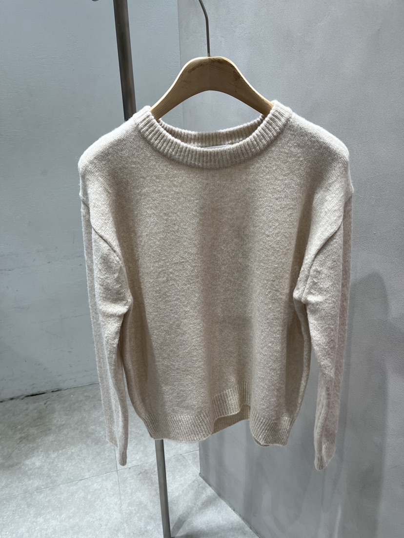 EVERCOMMERCE METICULOUSLY DESIGNED韓國直郵㊣女裝新款真品針織衫褶皺EVERCOMMERCE針織衫圖色4