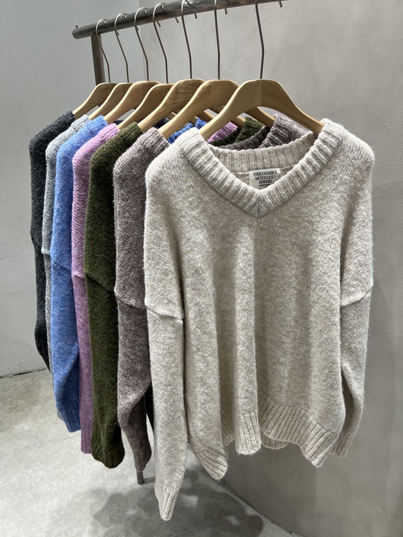 EVERCOMMERCE METICULOUSLY DESIGNED韓國直郵㊣女士新款時尚針織衫羊毛EVERCOMMERCE針織衫