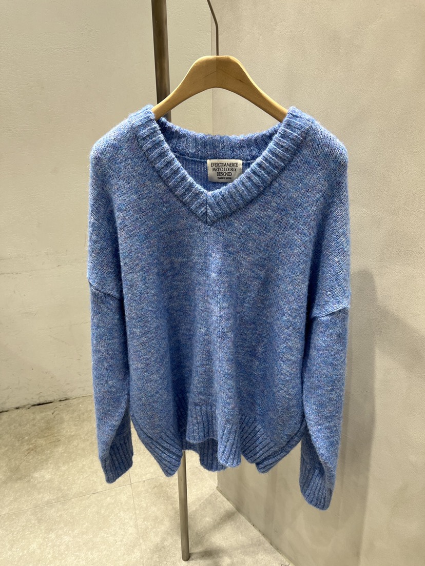 EVERCOMMERCE METICULOUSLY DESIGNED韓國直郵㊣女士新款時尚針織衫羊毛EVERCOMMERCE針織衫圖色5